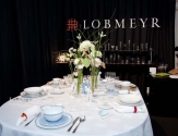 Lobmeyr zeigte den schönsten Hochzeitstisch.